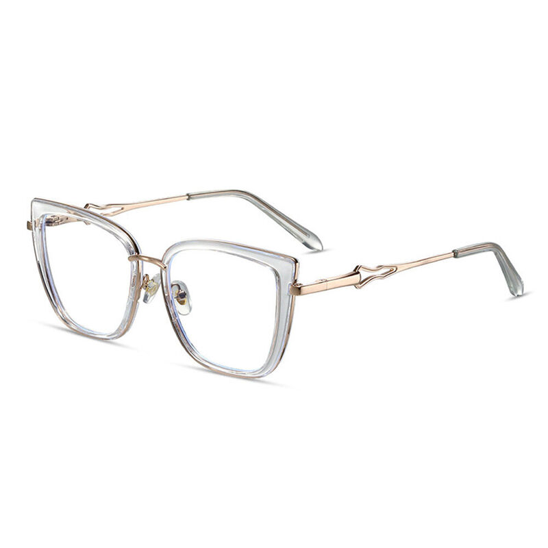 Henry Cat Eye Clear Glasses