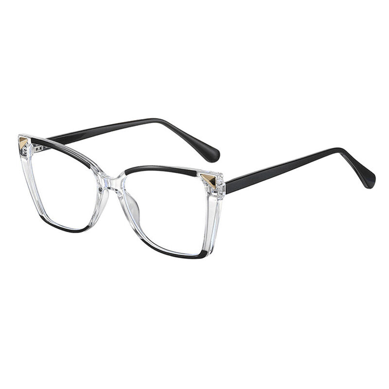 Burke Cat Eye Schwarze Brille