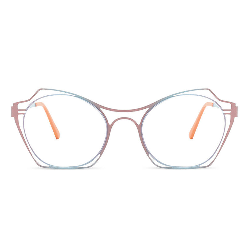 Foster Cat Eye Blue Glasses