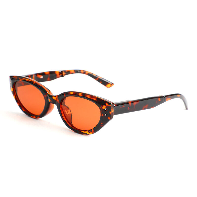 Sandy Cat Eye Schildkröte Sonnenbrille