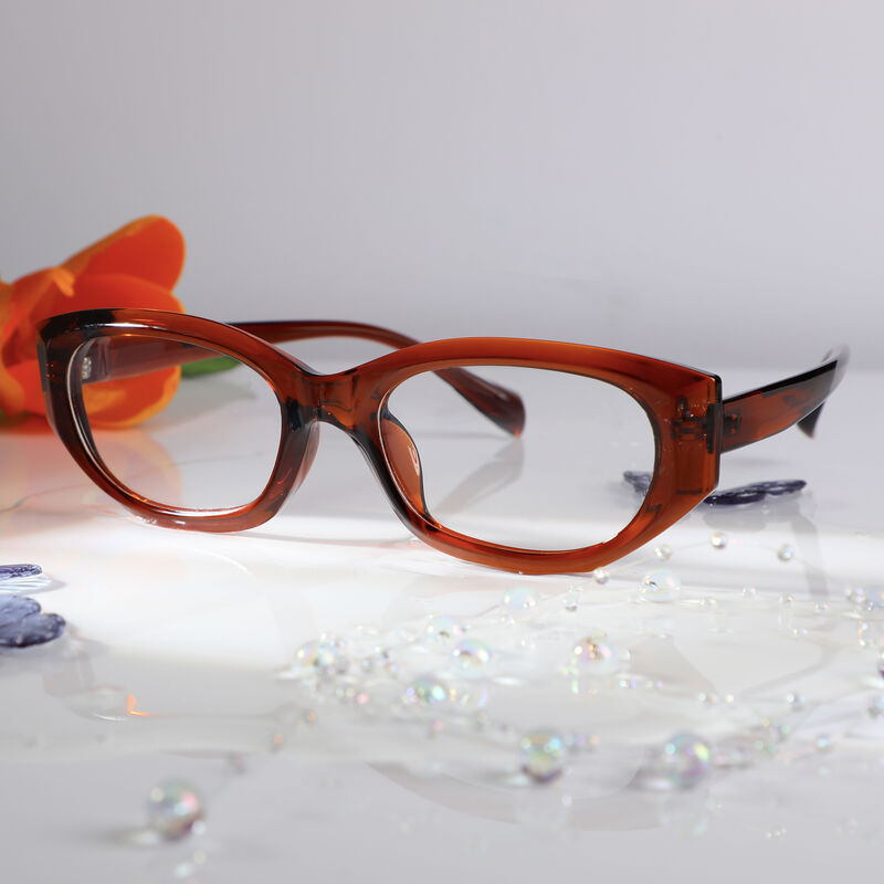 Occhiali da Vista Vita Cat Eye Marrone