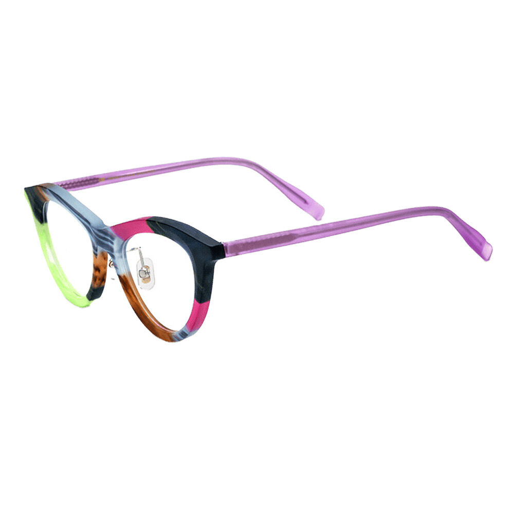 Webste Cat Eye Brown Glasses