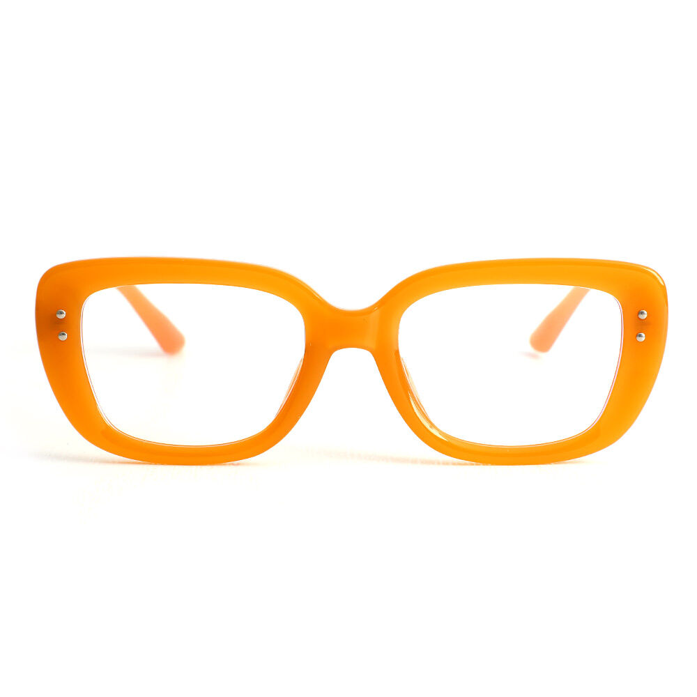 Occhiali da Vista Wallis Rettangolare Arancione