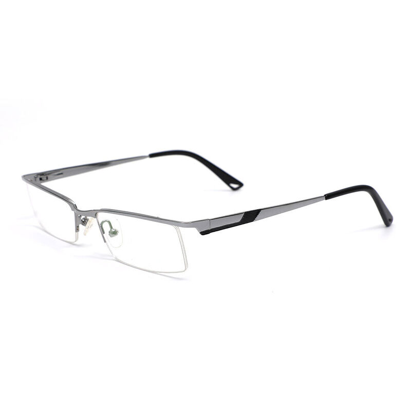 Hamilton Rectangle Silver Glasses