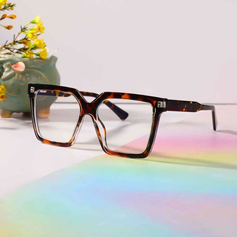 Jenning Square Tortoise Glasses