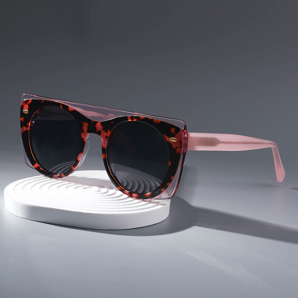 Otter Aviator Pink Tortoise Sunglasses