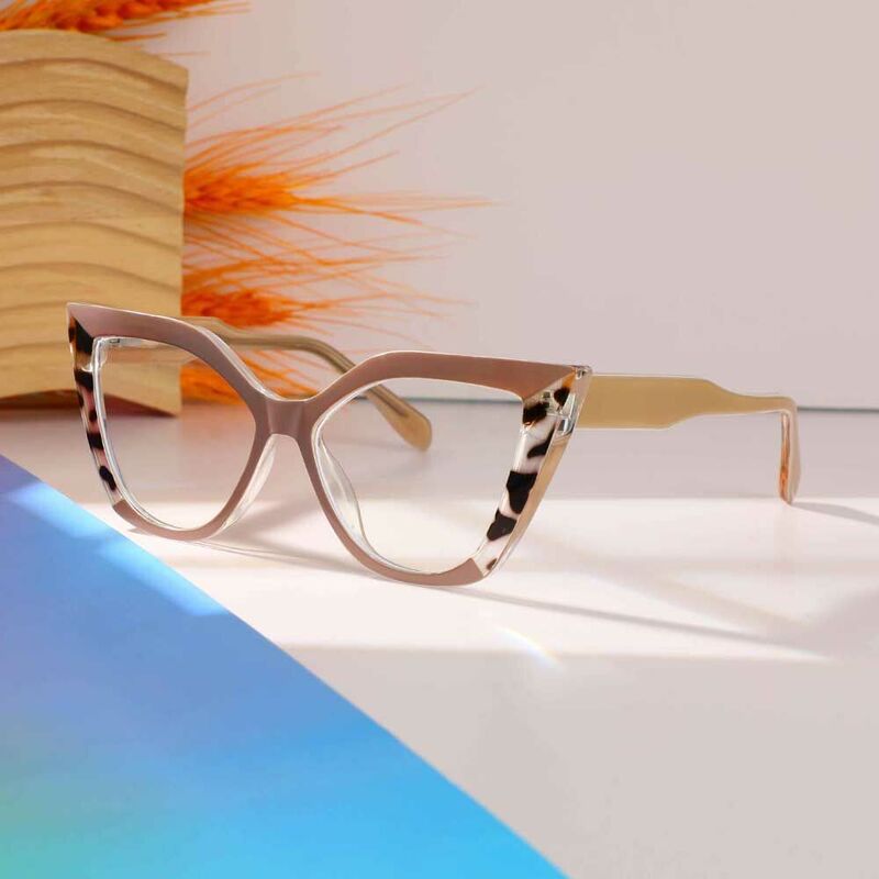 Faulkn Cat Eye Gray Glasses