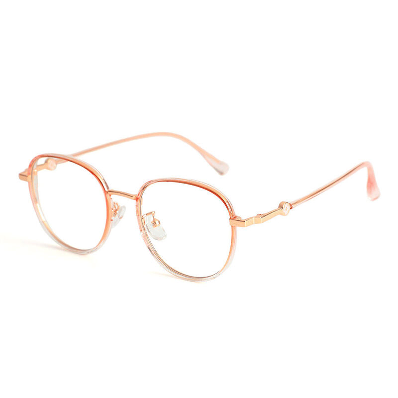 Meredith Square Pink Glasses