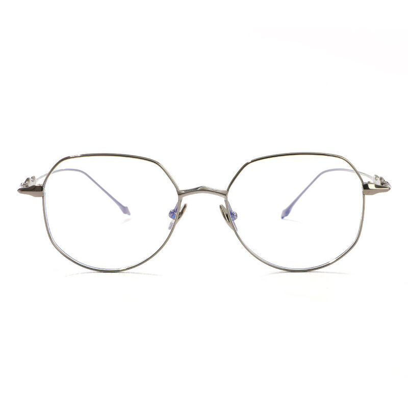 Lunettes de Vue Darlene Géométrique Bronze