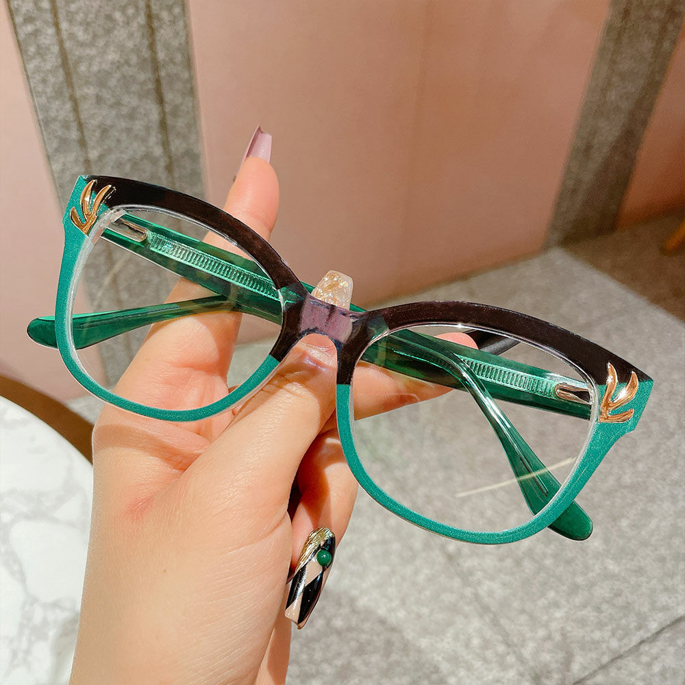 Lunettes de Vue Coverdalee Cat Eye Vert