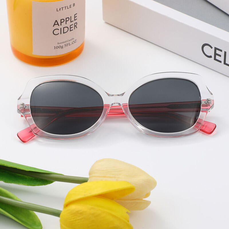 Fireflies Butterfly Transparent Sunglasses