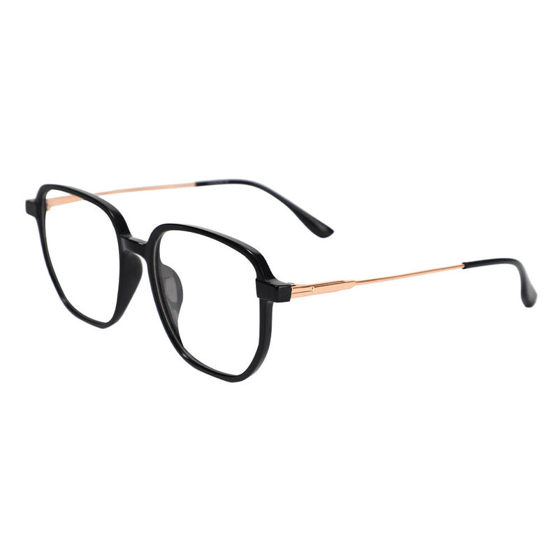 Arvin Square Black Glasses