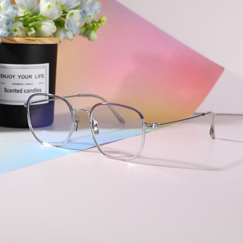 Carl Square Clear Glasses