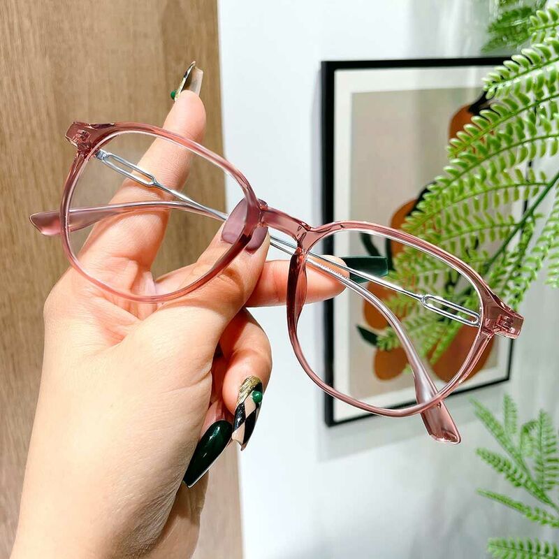 Darwin Square Pink Glasses