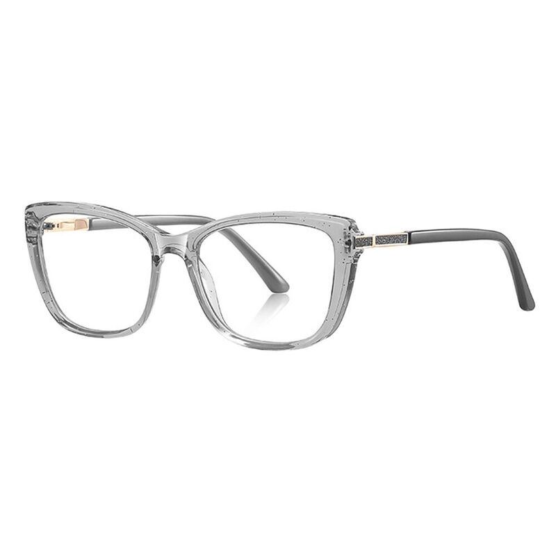 Erica Cat Eye Grey Glasses