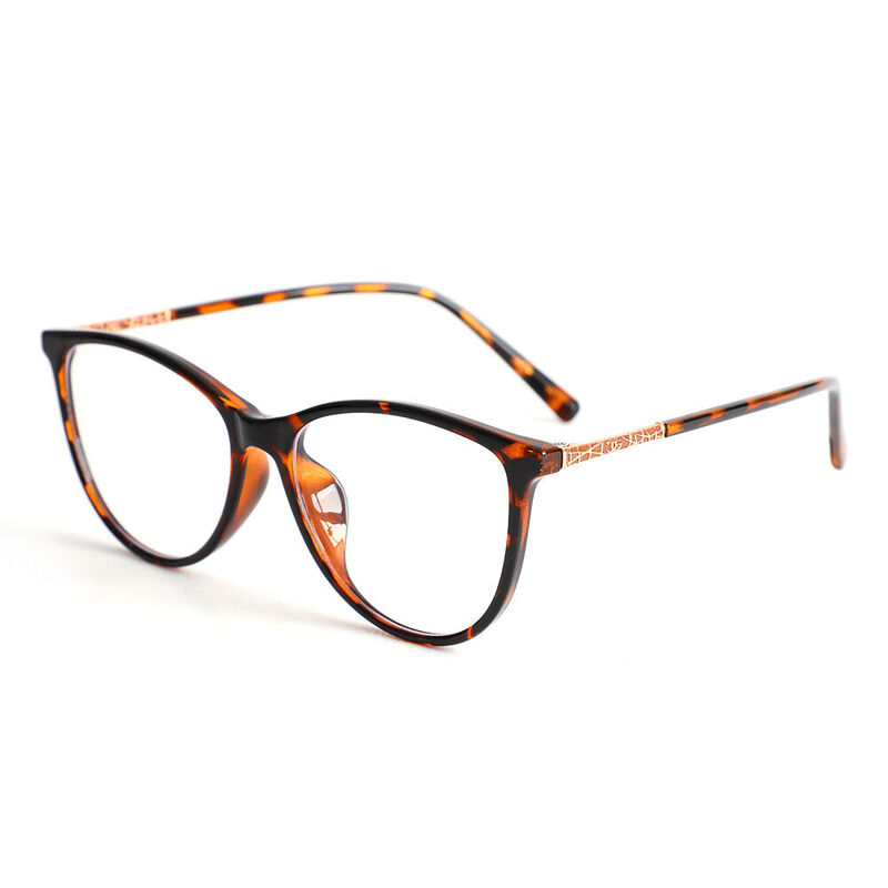 Eleanore Cat Eye Tortoise Glasses