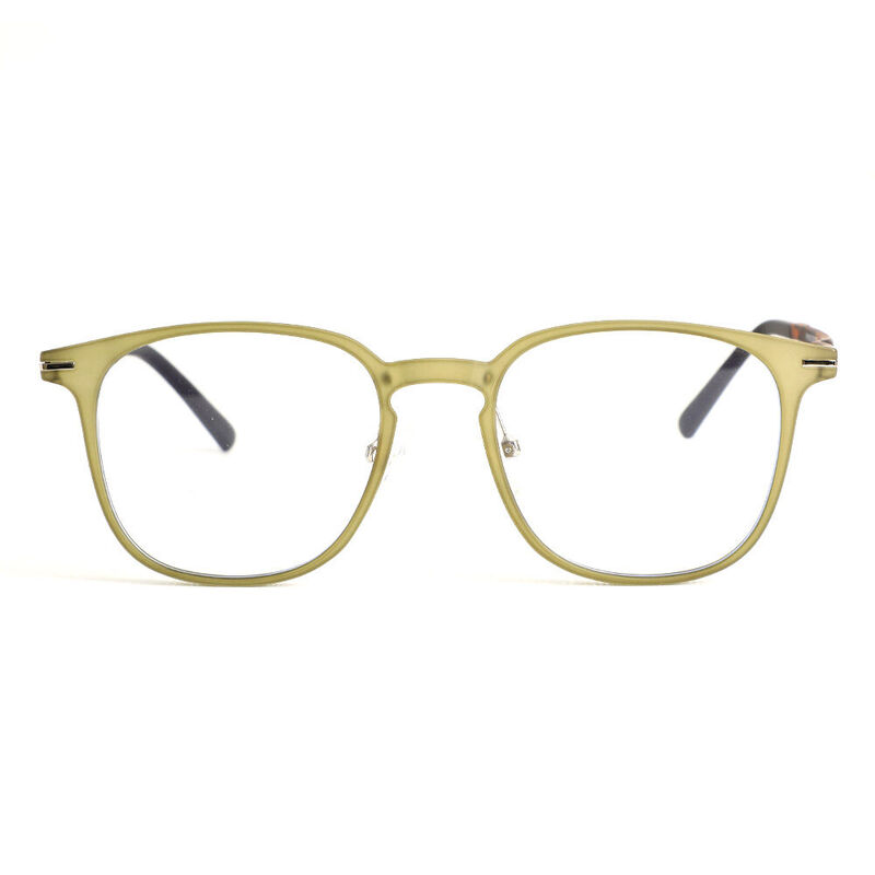 Mignon Square Green Glasses
