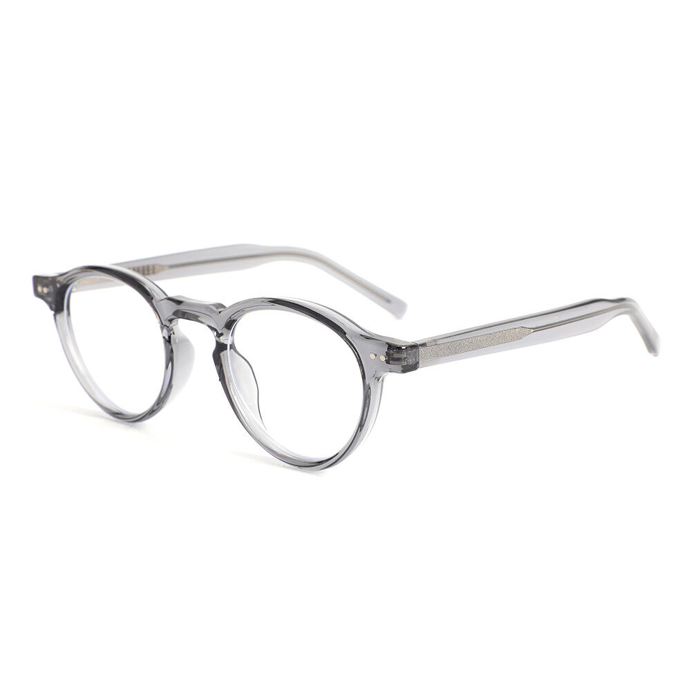 Dorothy Runde Graue Brille