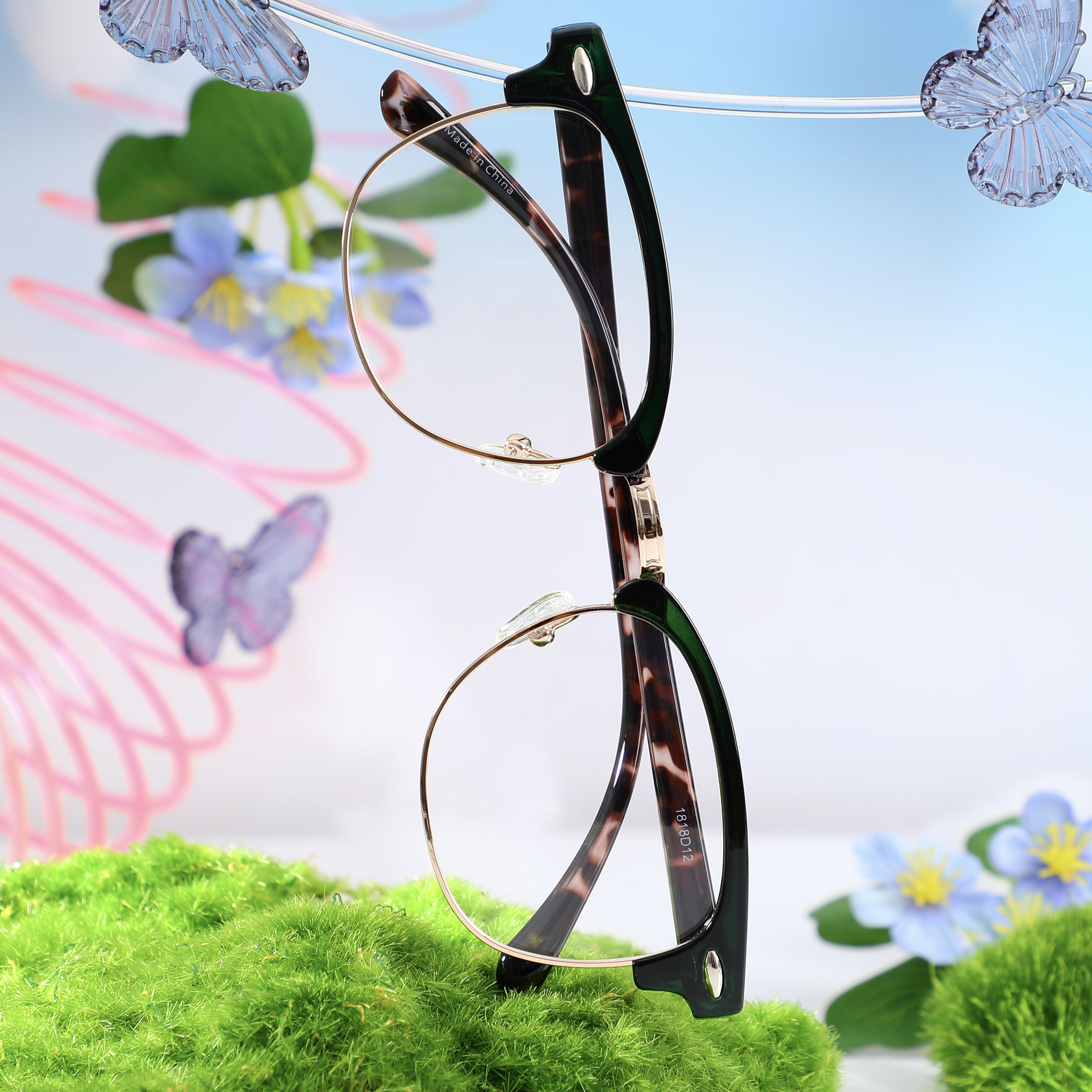 Noel Browline Grüne Brille