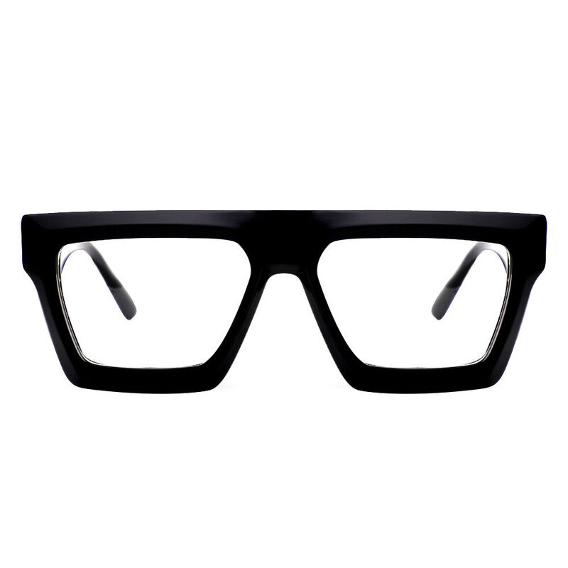 Duncan Pilote Schwarze Brille