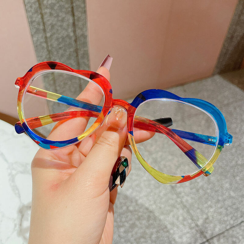 Lunettes de Vue Barret Cat Eye Multicolore