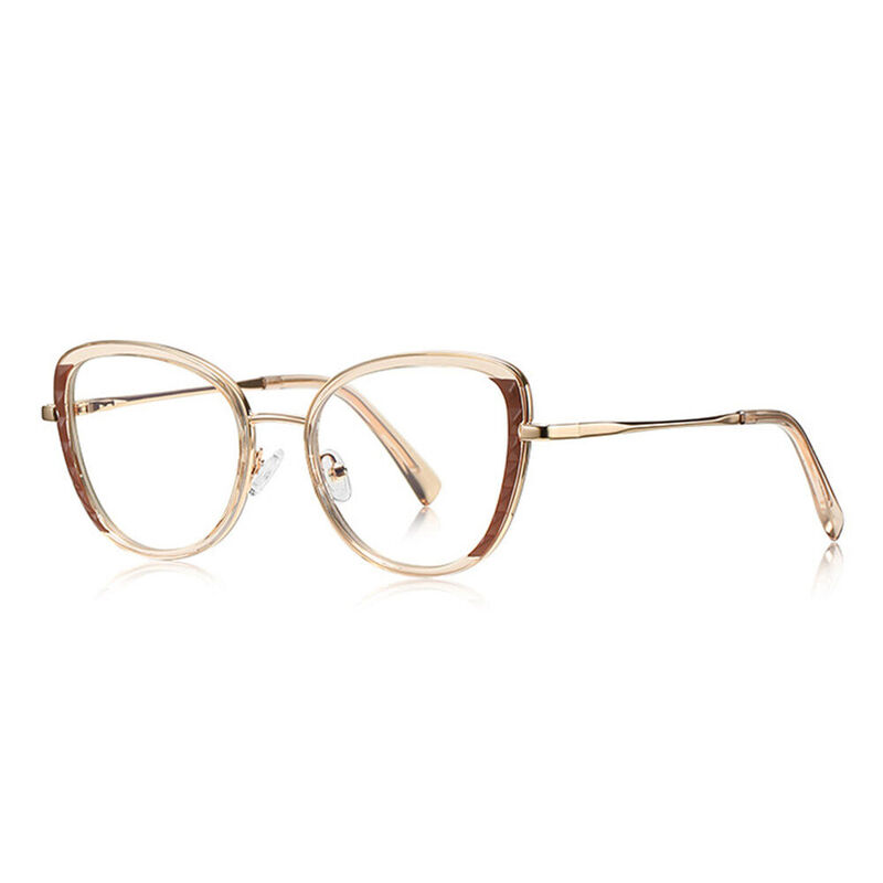 Sharon Cat Eye Champagne Glasses
