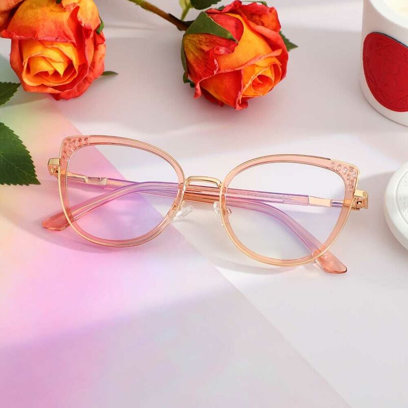 Occhiali da Vista Blanche Cat Eye Rosa