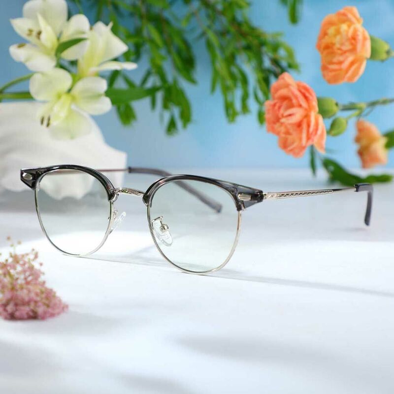 Occhiali da Vista Dempsey Browline Grigio