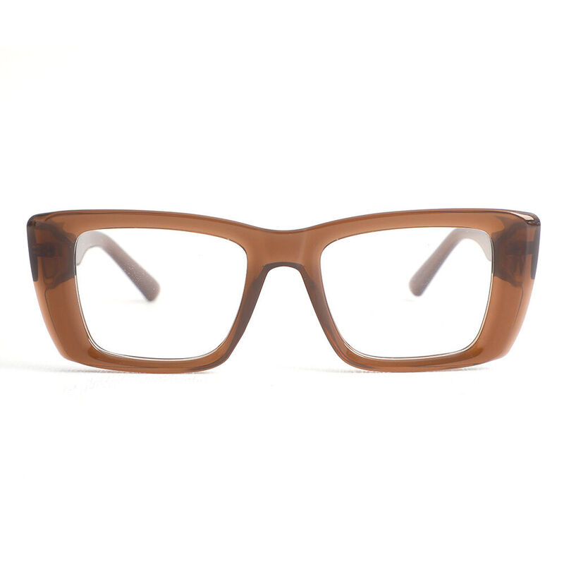Lunettes de Vue Hamiltion Carré Marron