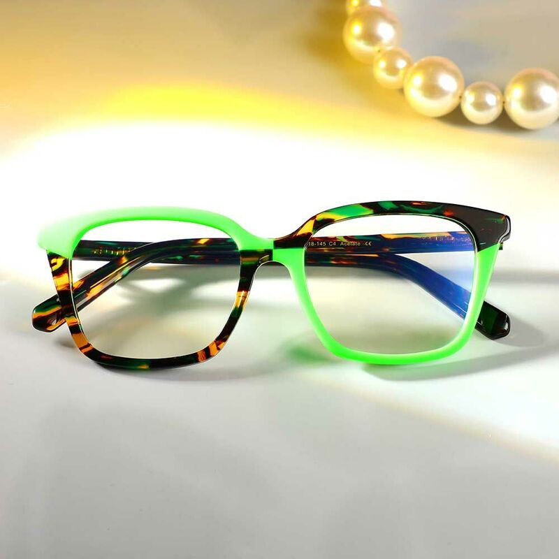 Lunettes de Vue Colbert Carré Écaille