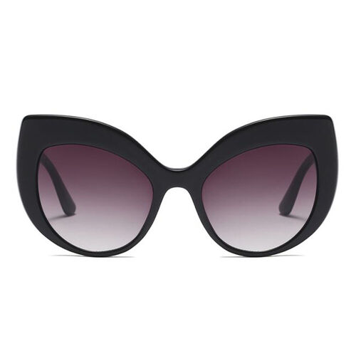 Avis Cat Eye Oval Black Sunglasses Aoolia.it
