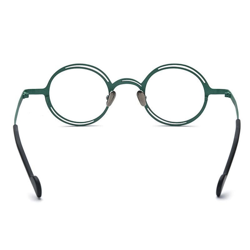 Hardy Round Green Glasses
