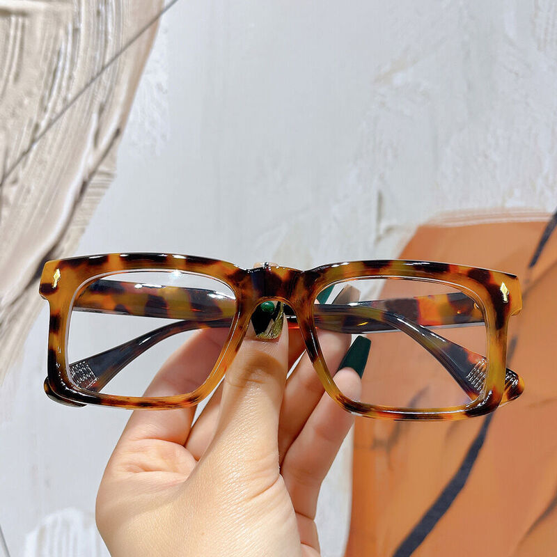 Werner Square Tortoise Glasses