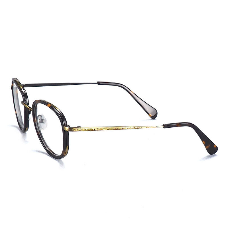 Hamil Round Tortoise Glasses