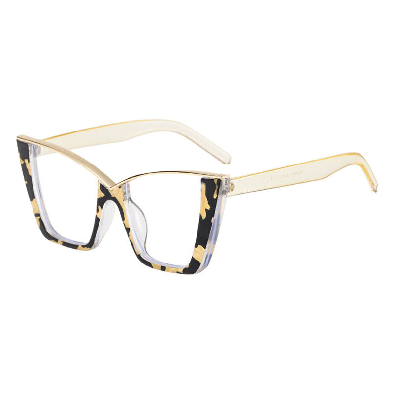 Oswald Cat Eye Black Glasses