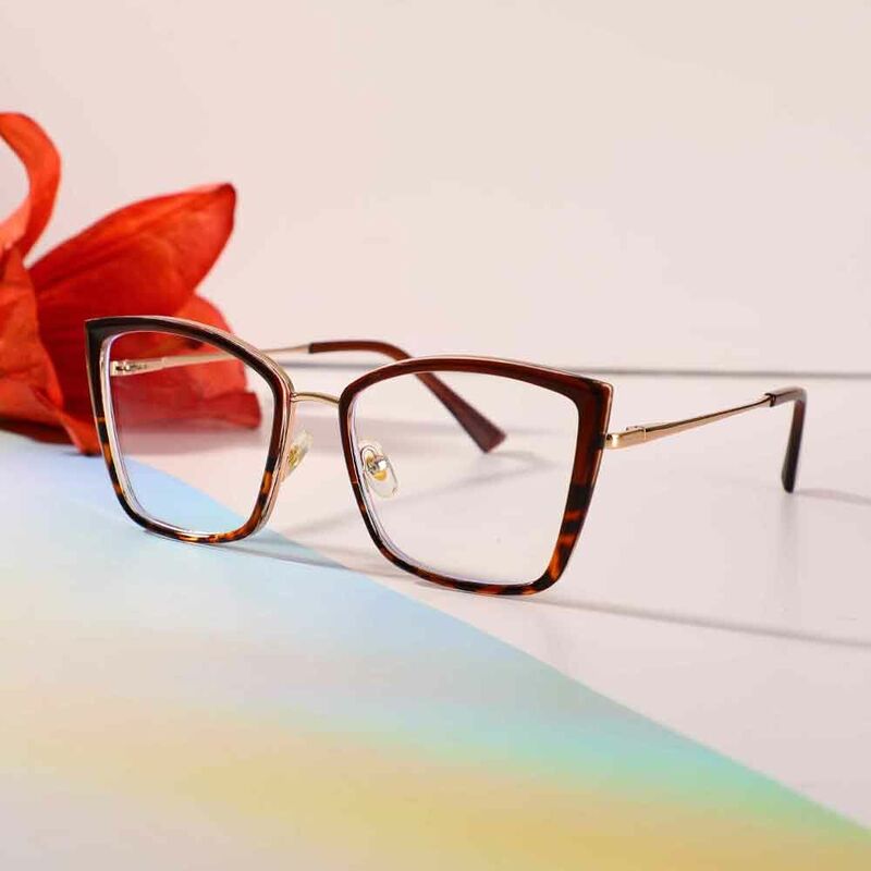 Babbitt Cat Eye Schildkröte Brille