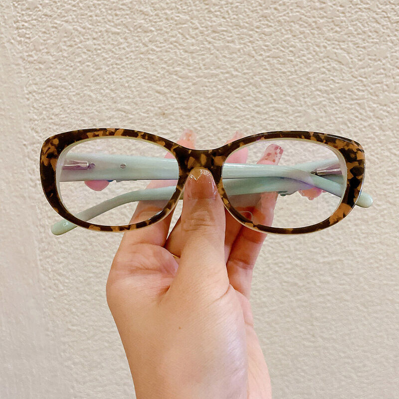 Athen Cat Eye Tortoise Glasses
