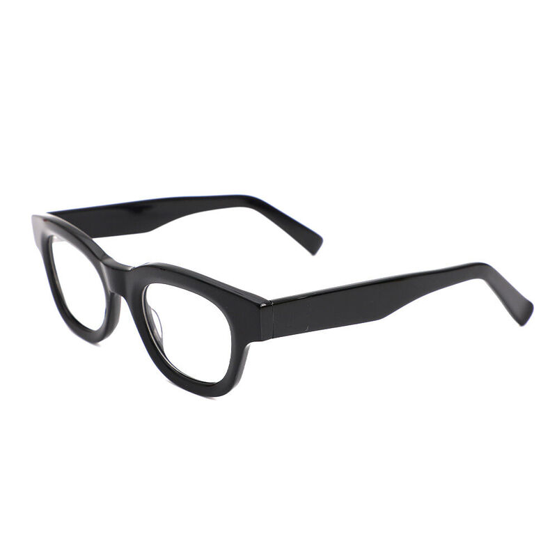 Motley Square Black Glasses