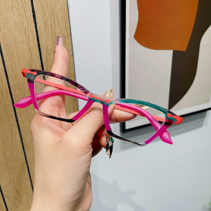 Joseph Cat Eye Pink Glasses