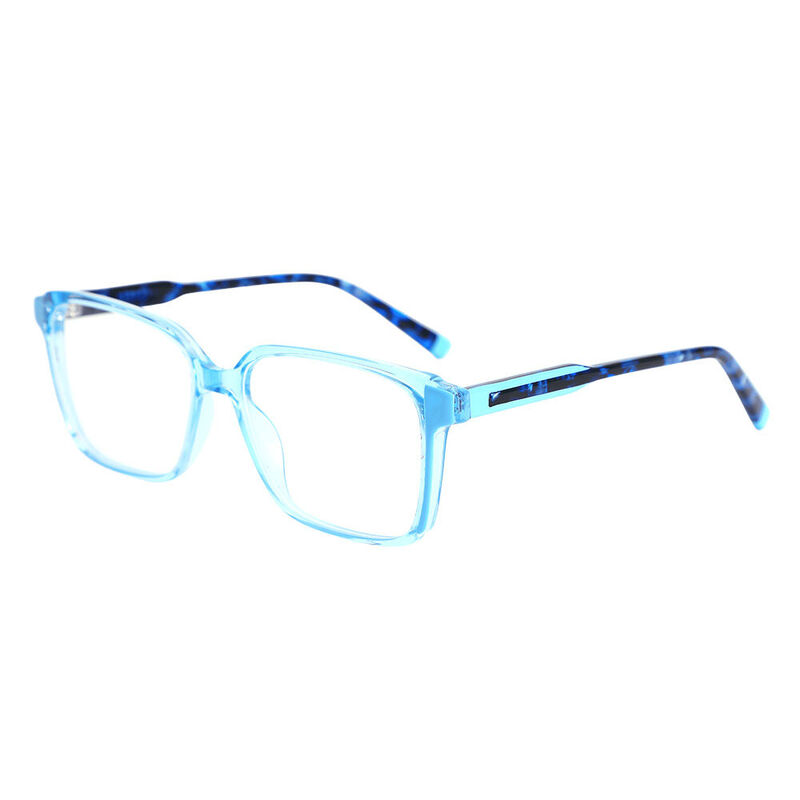 Miles Square Blue Glasses