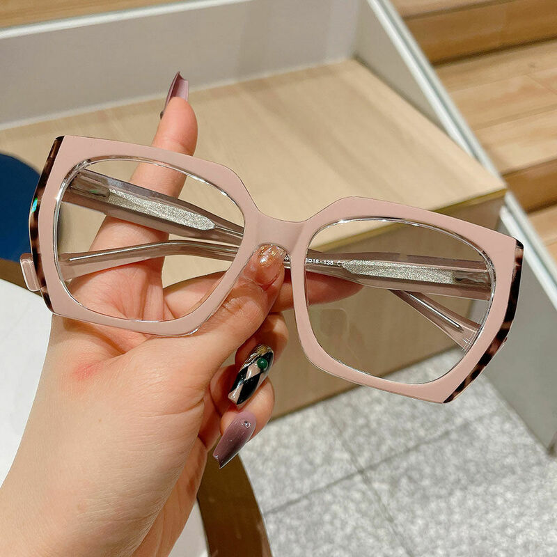 Sophy Cat Eye Pink Glasses