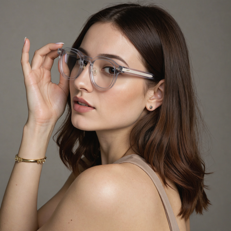 Lunettes de Vue Burnell Carré Gris