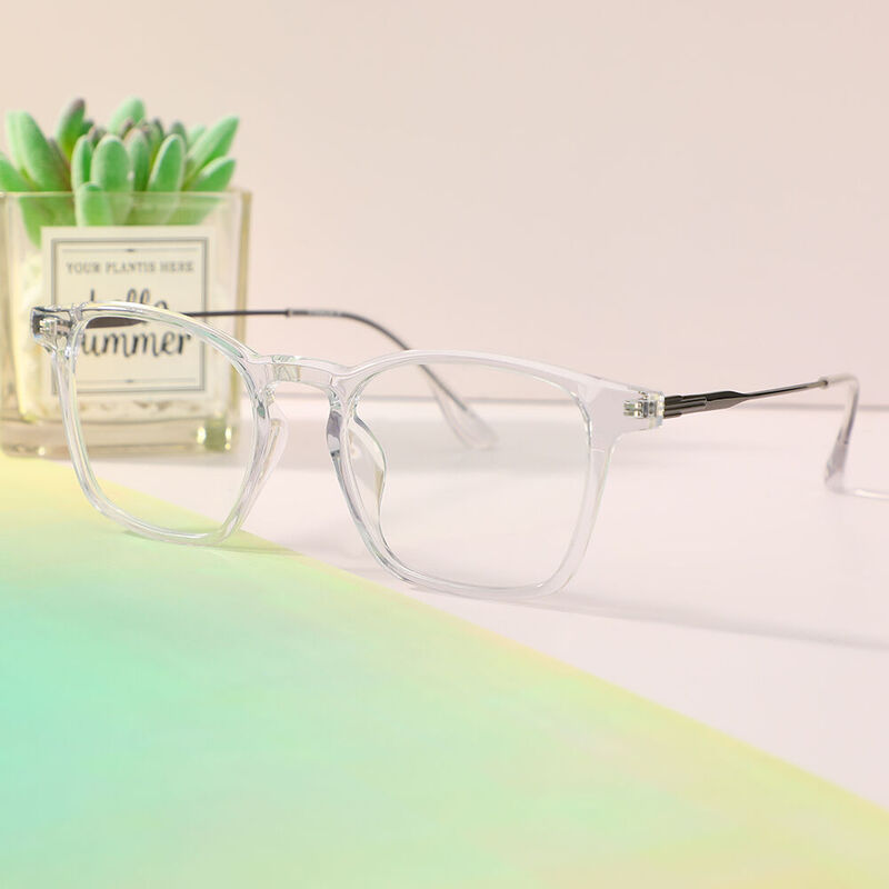 Macadam Square Clear Glasses