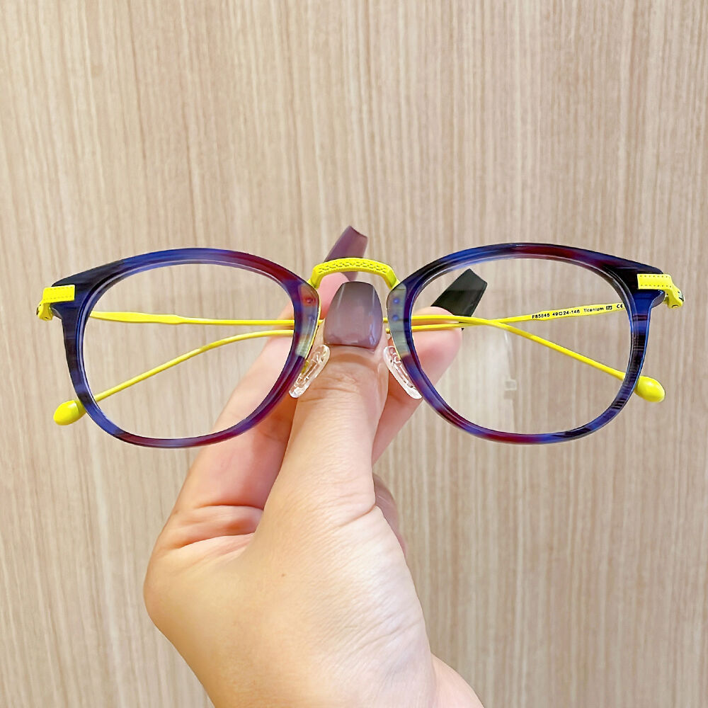 Rayleign Square Purple Glasses