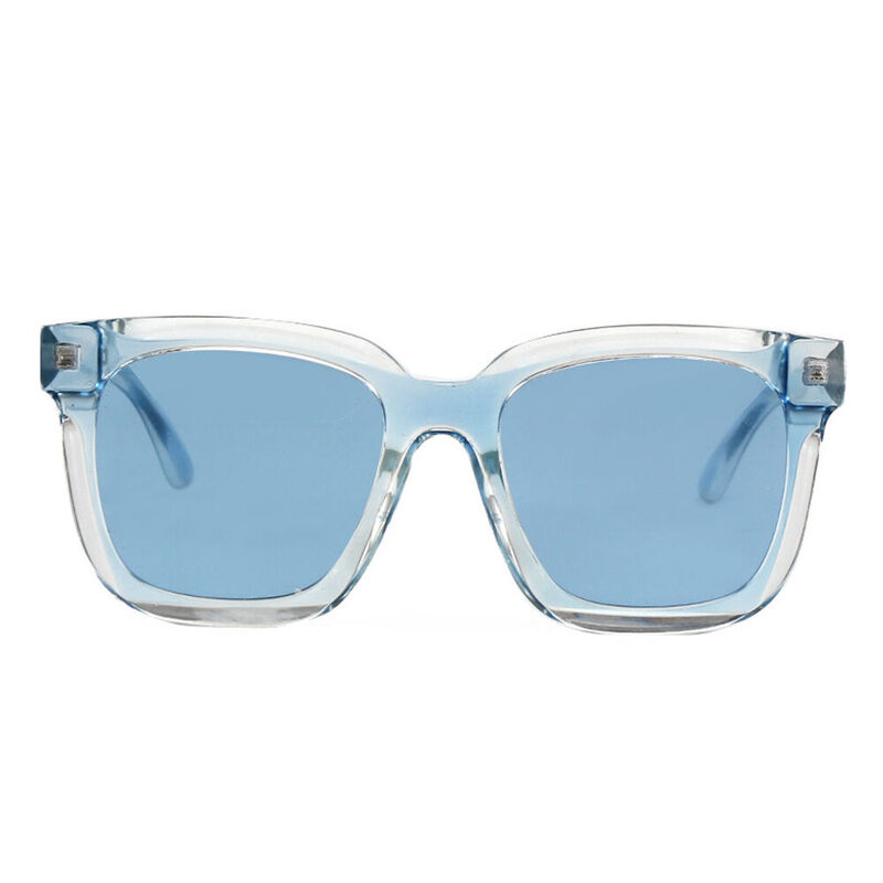 Abigail Square Blue Sunglasses