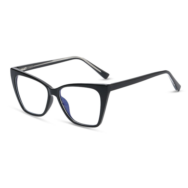 Beckett Cat Eye Black Glasses