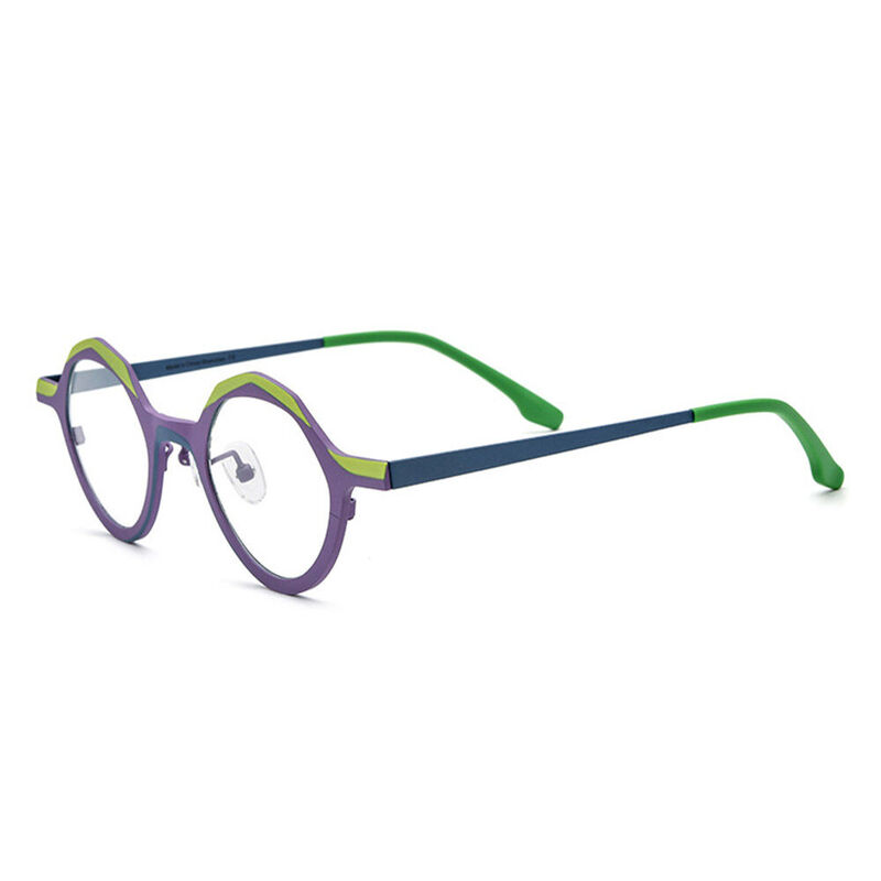 Christe Geometrische Lila Brille