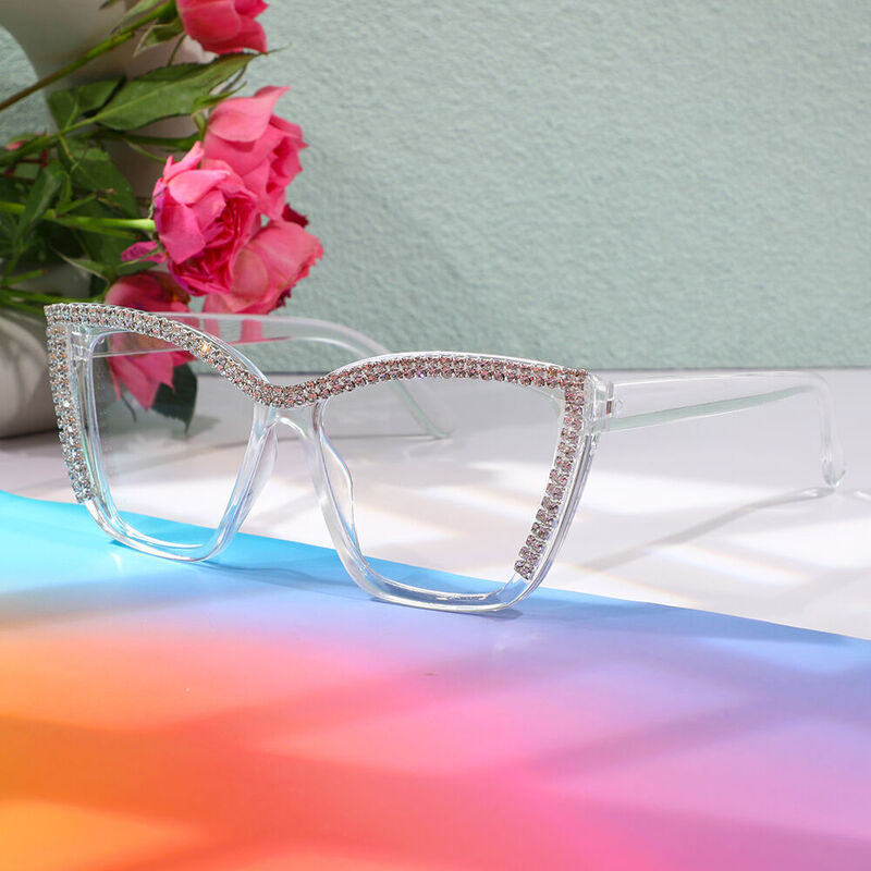Lunettes de Vue Adolpie Cat Eye Transparent