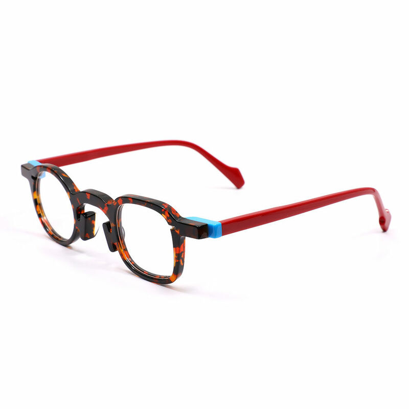 Asa Quadratische Schildkröte Brille