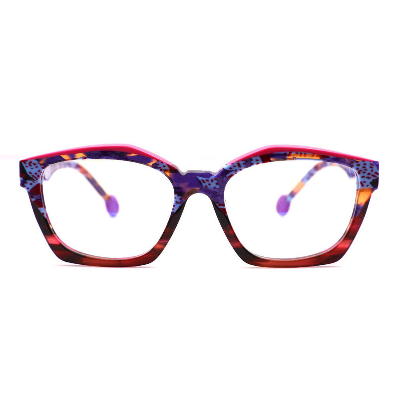 Bentha Cat Eye Lila Brille